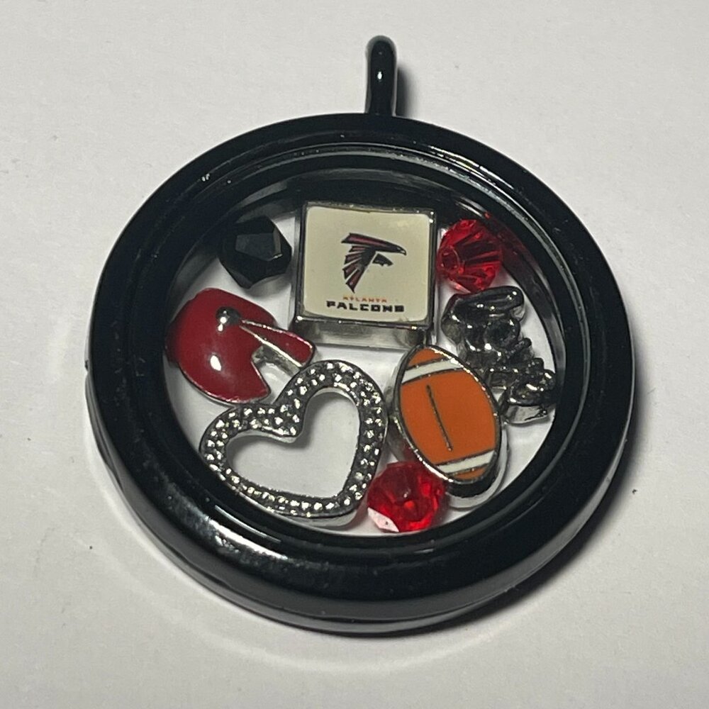 Atlanta Falcons NFL Memory Charm Locket NEW